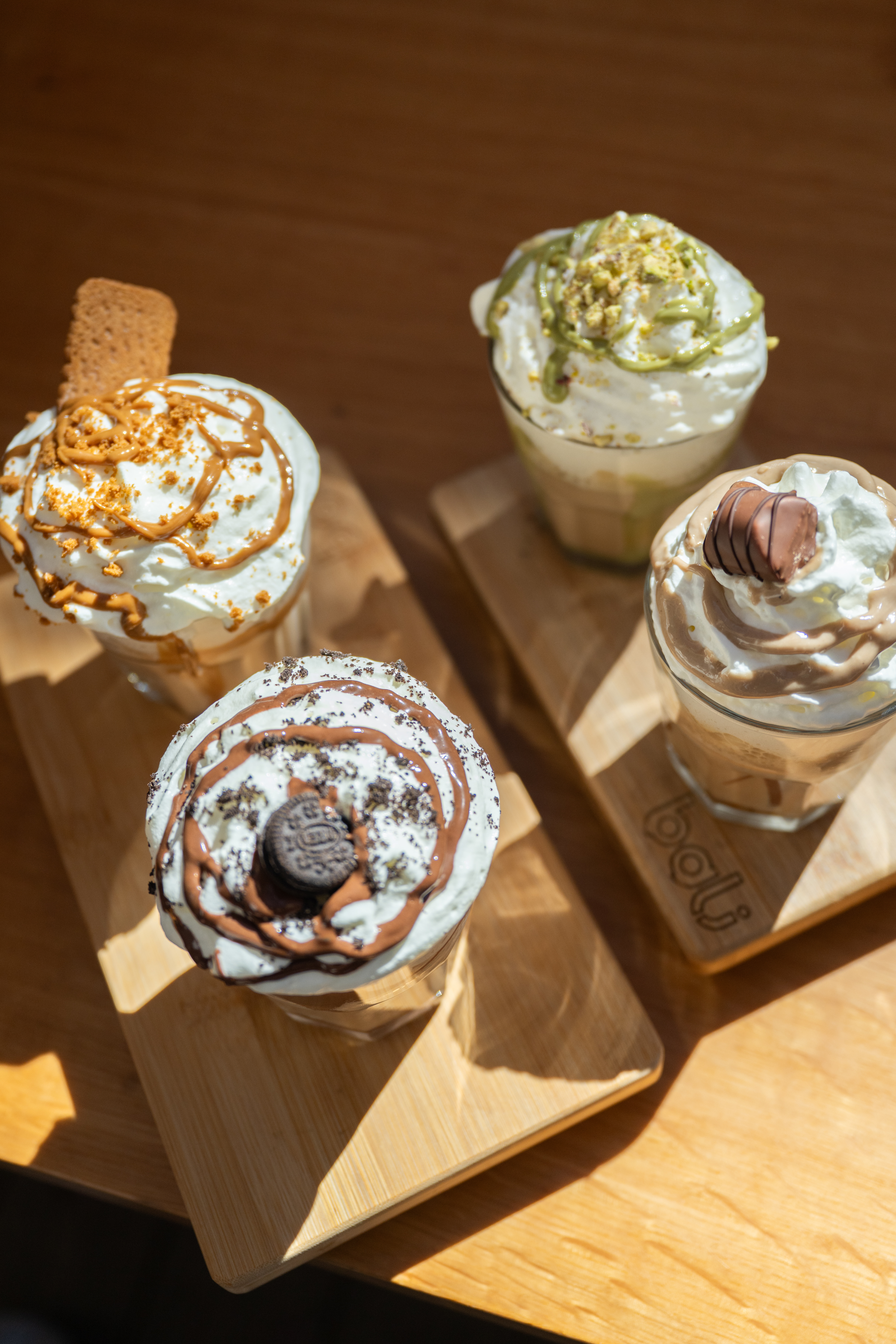 Special Lattes en Bali Coffee Girona